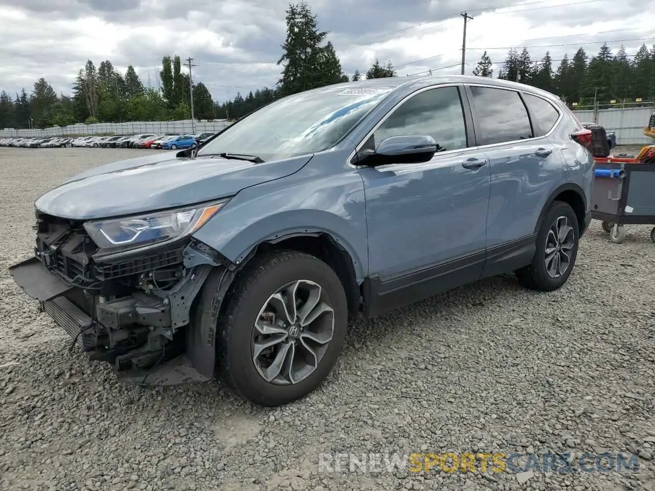 1 Photograph of a damaged car 7FARW2H80NE052673 HONDA CRV 2022