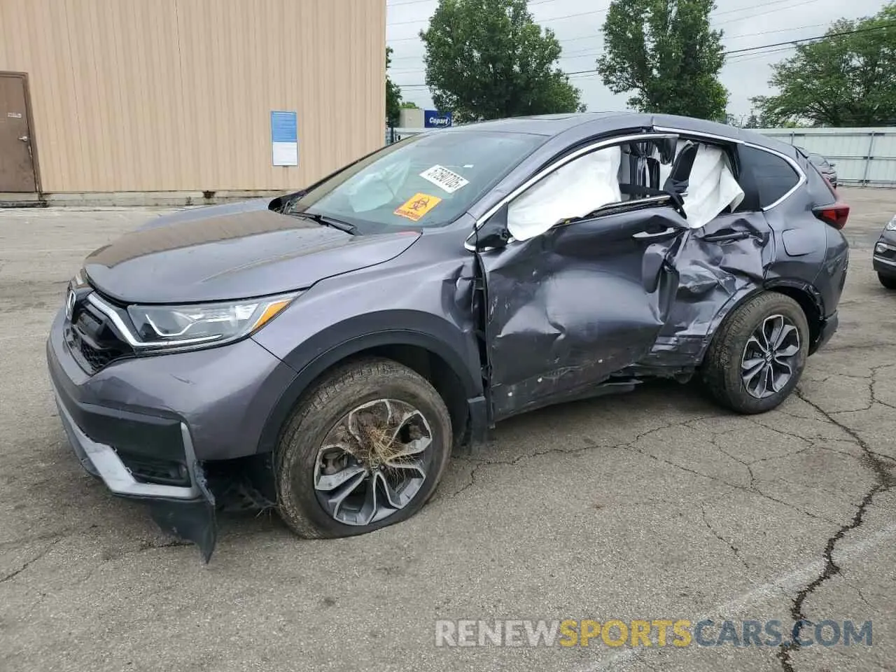 1 Photograph of a damaged car 7FARW2H81NE003806 HONDA CRV 2022