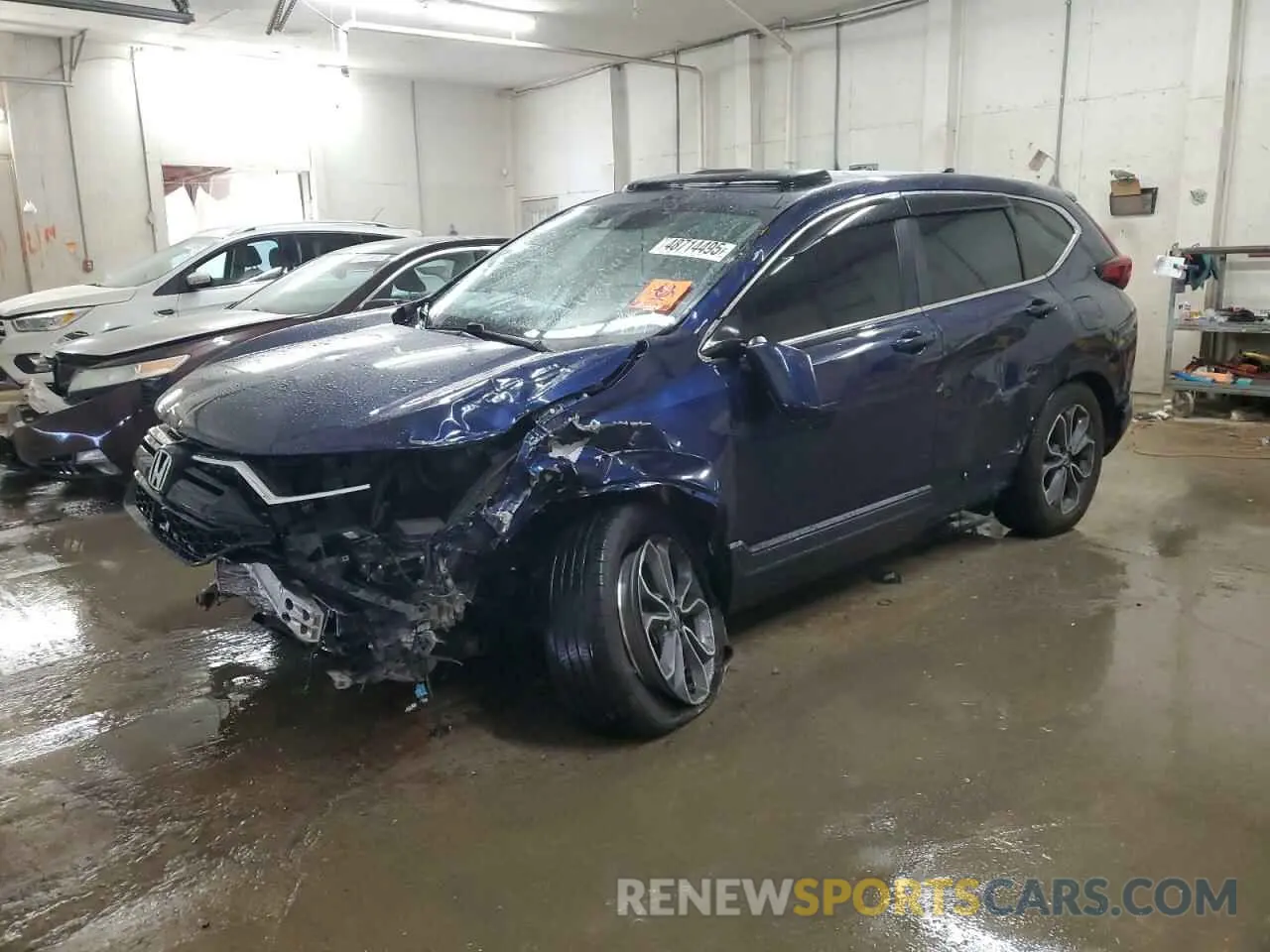 1 Photograph of a damaged car 7FARW2H83NE005301 HONDA CRV 2022