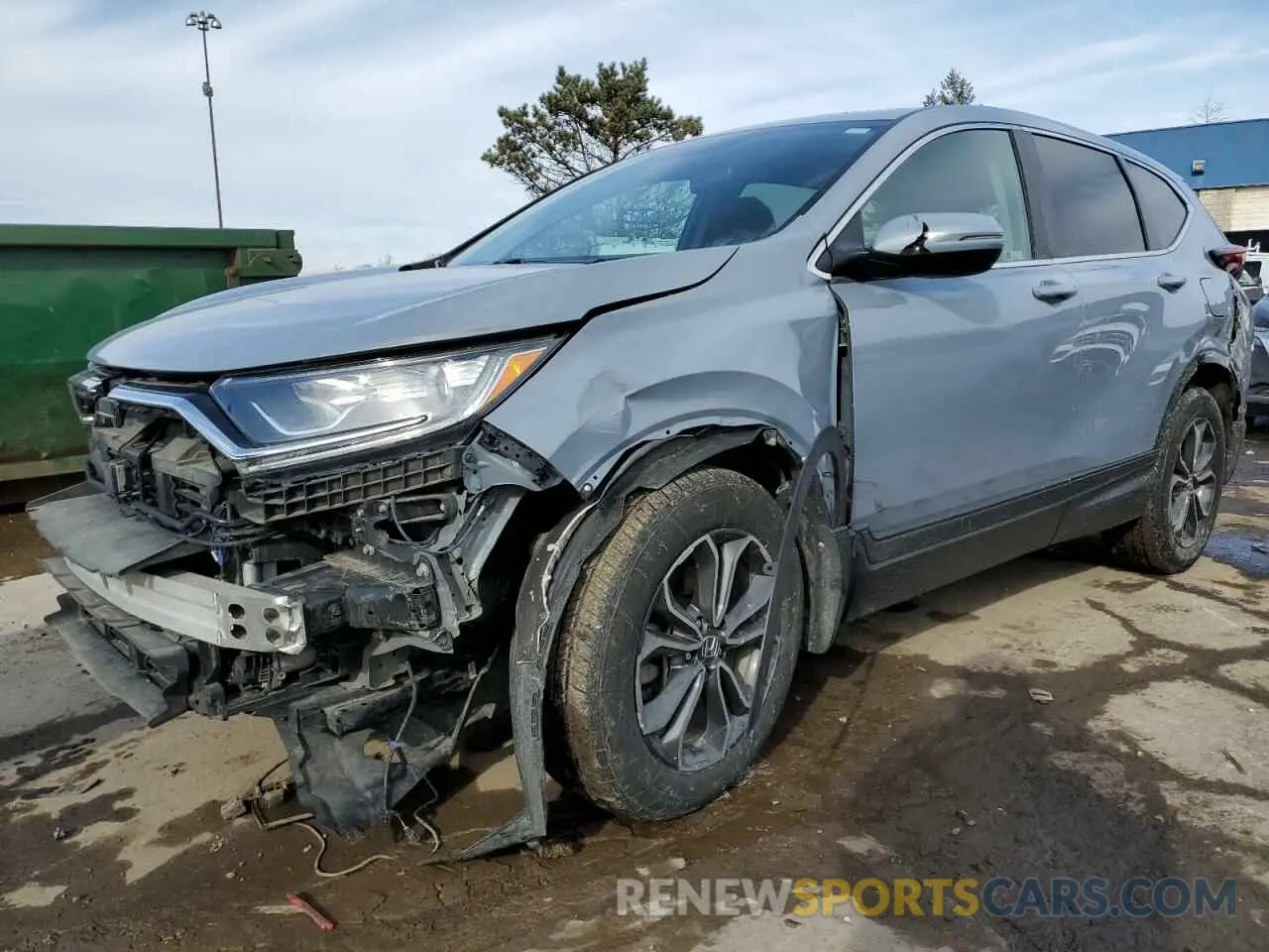 1 Photograph of a damaged car 7FARW2H84NE016386 HONDA CRV 2022