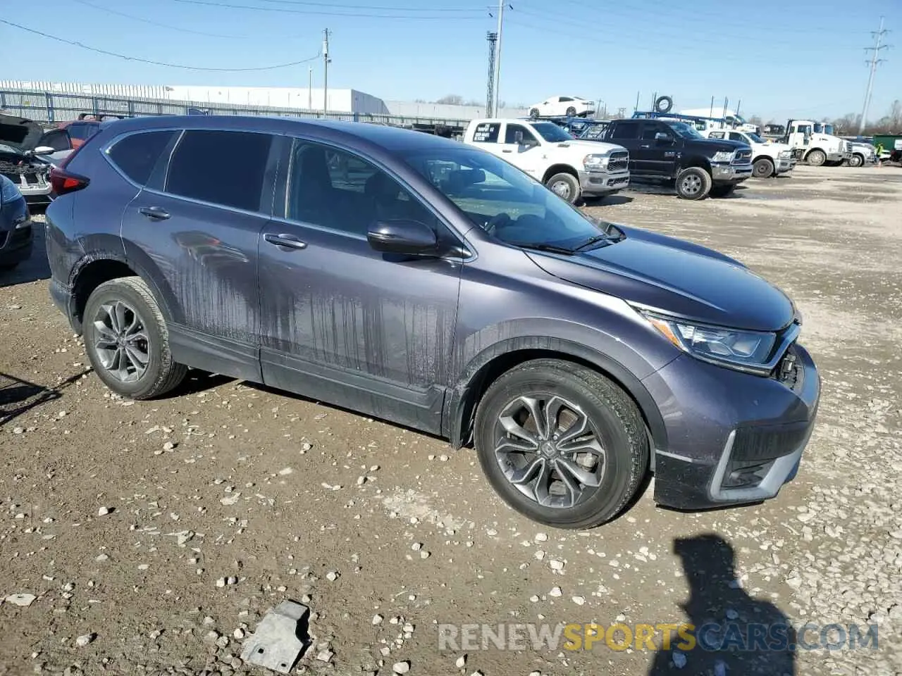 4 Photograph of a damaged car 7FARW2H85NE044083 HONDA CRV 2022
