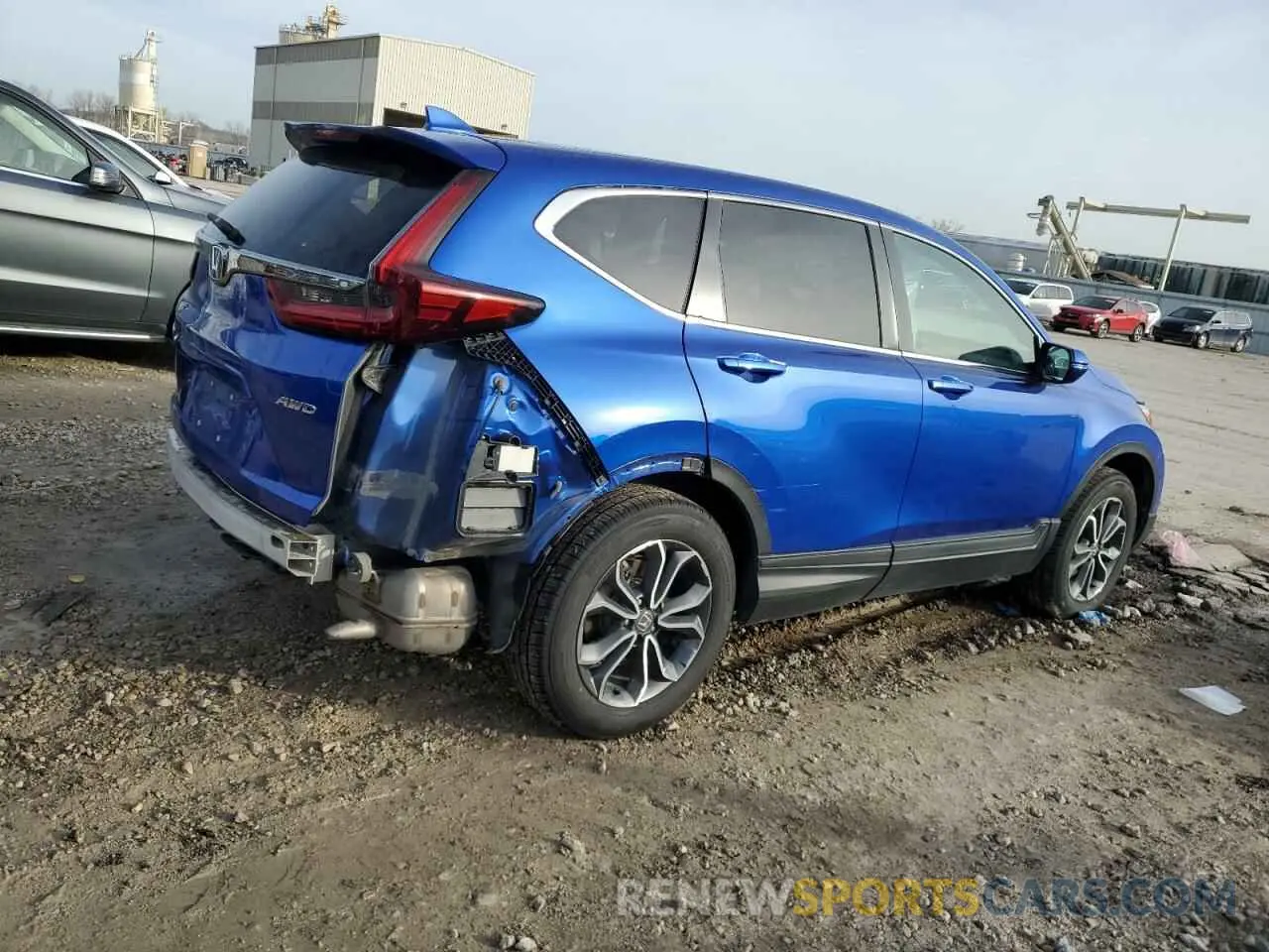 3 Photograph of a damaged car 7FARW2H85NE052295 HONDA CRV 2022