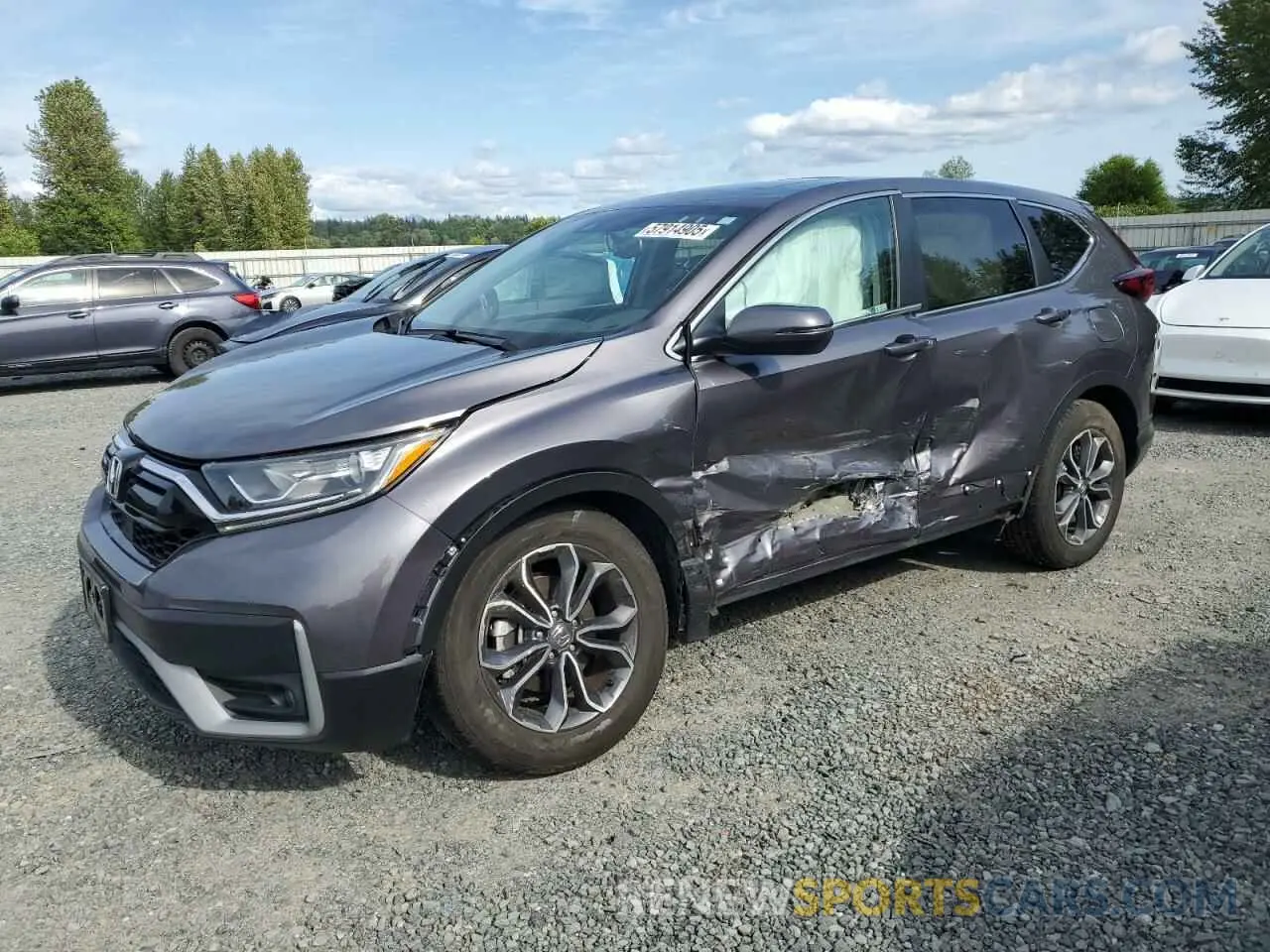 1 Photograph of a damaged car 7FARW2H87NE004958 HONDA CRV 2022