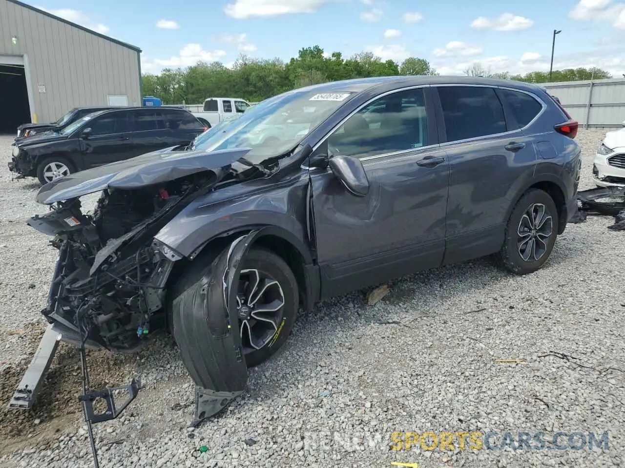 1 Photograph of a damaged car 7FARW2H89NE025522 HONDA CRV 2022