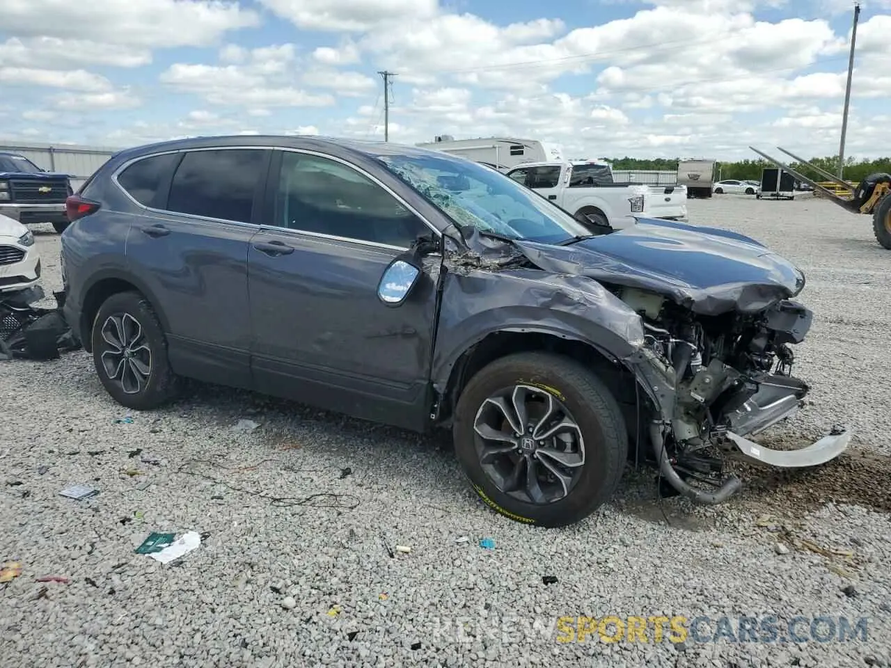 4 Photograph of a damaged car 7FARW2H89NE025522 HONDA CRV 2022