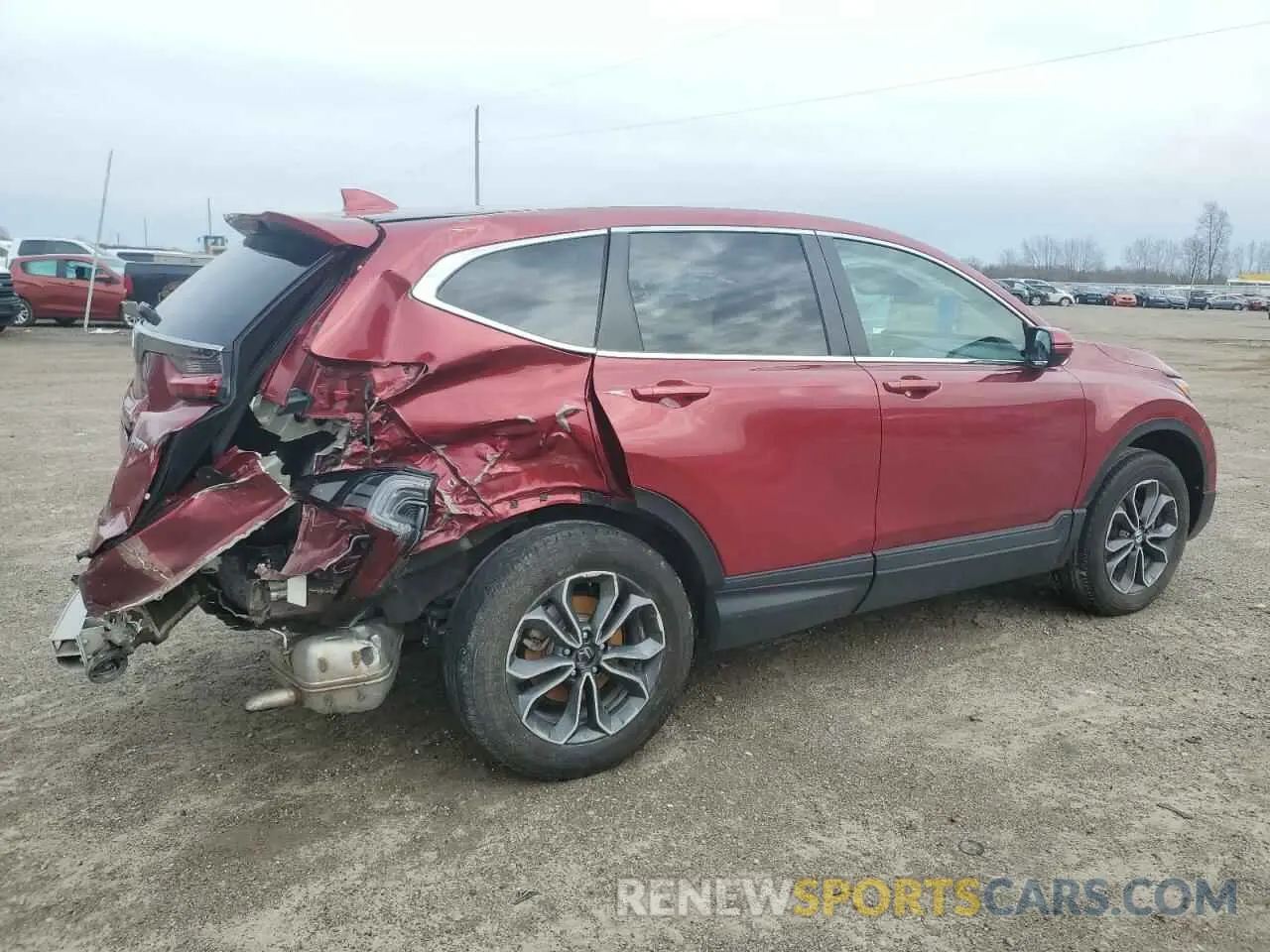 3 Photograph of a damaged car 7FARW2H89NE046046 HONDA CRV 2022