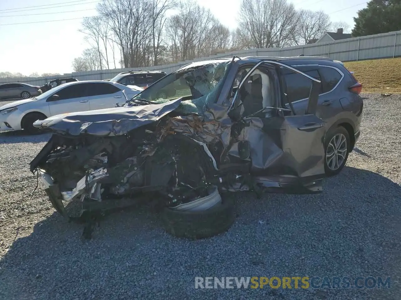 1 Photograph of a damaged car 7FARW2H91NE045871 HONDA CRV 2022