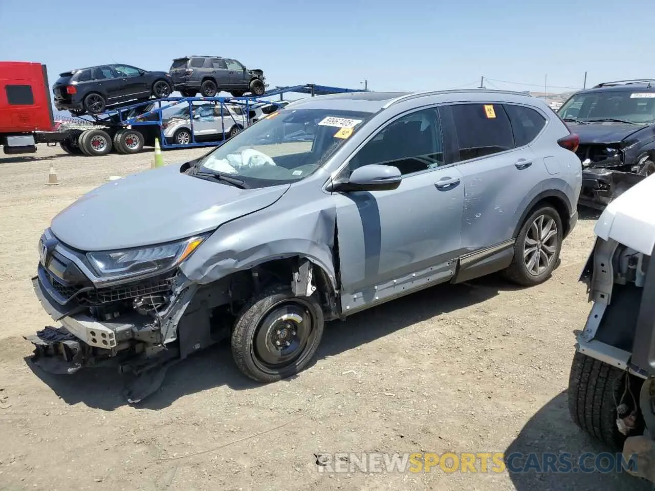1 Photograph of a damaged car 7FARW2H92NE026228 HONDA CRV 2022