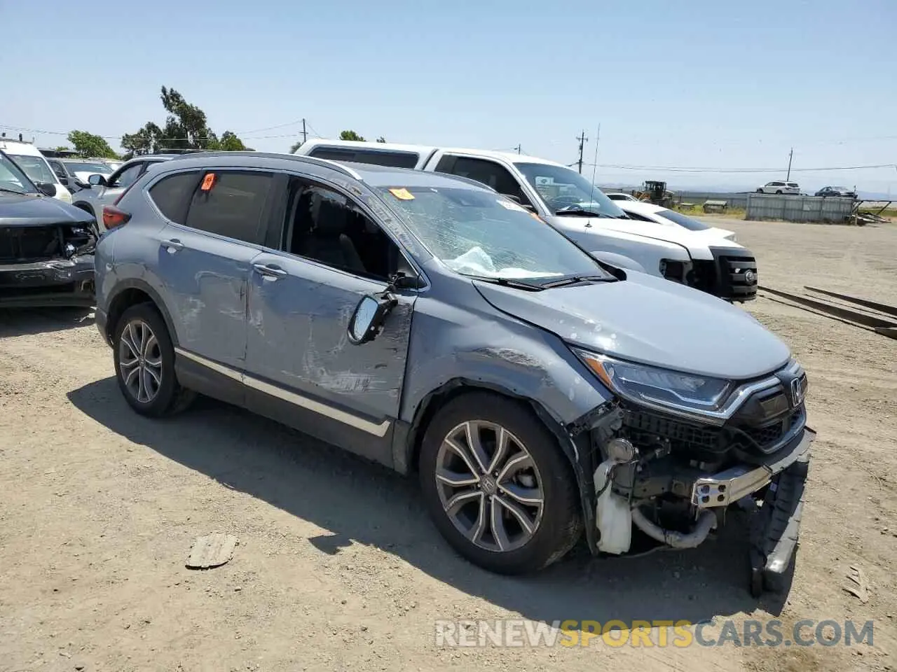4 Photograph of a damaged car 7FARW2H92NE026228 HONDA CRV 2022