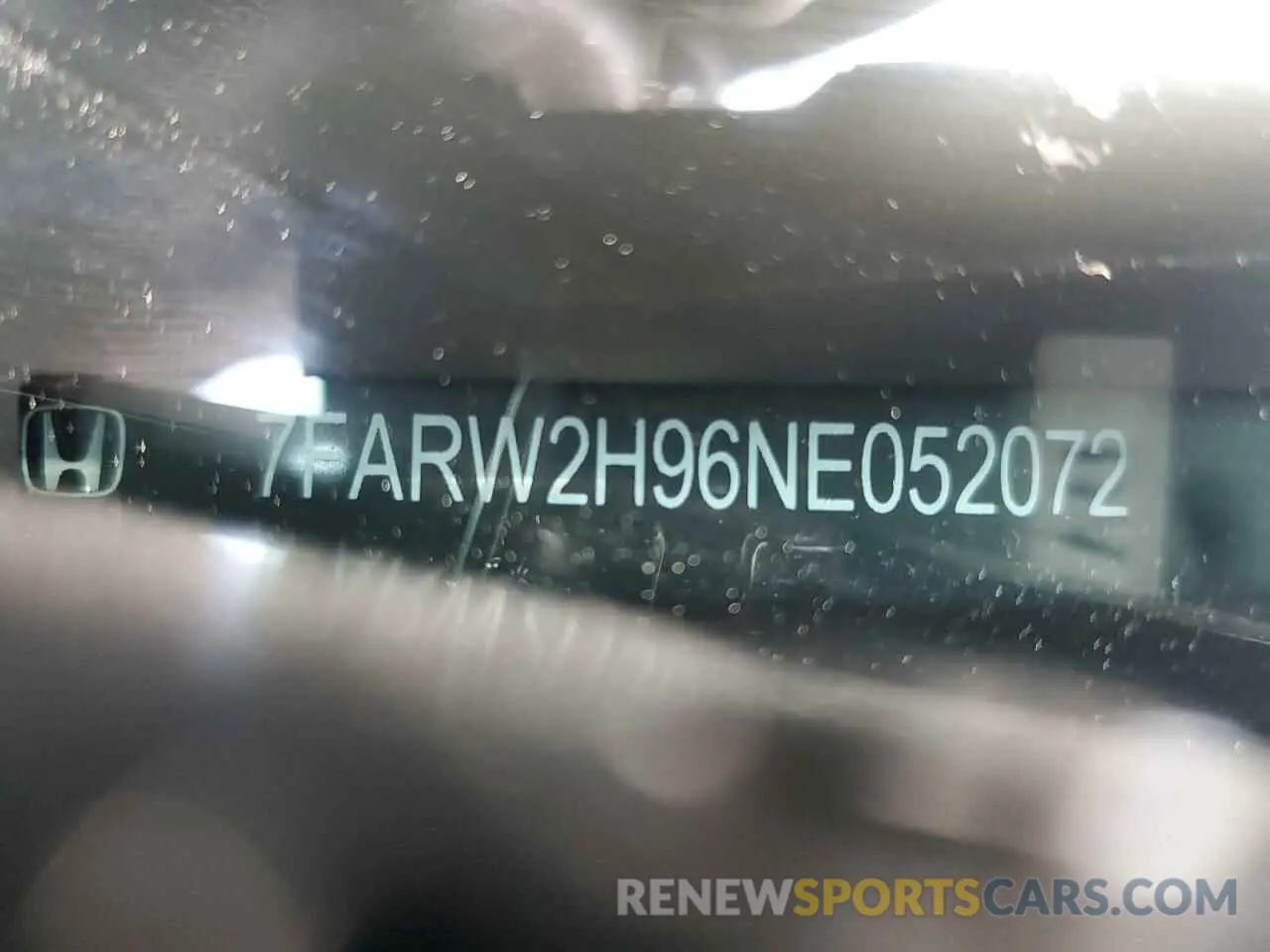 13 Photograph of a damaged car 7FARW2H96NE052072 HONDA CRV 2022