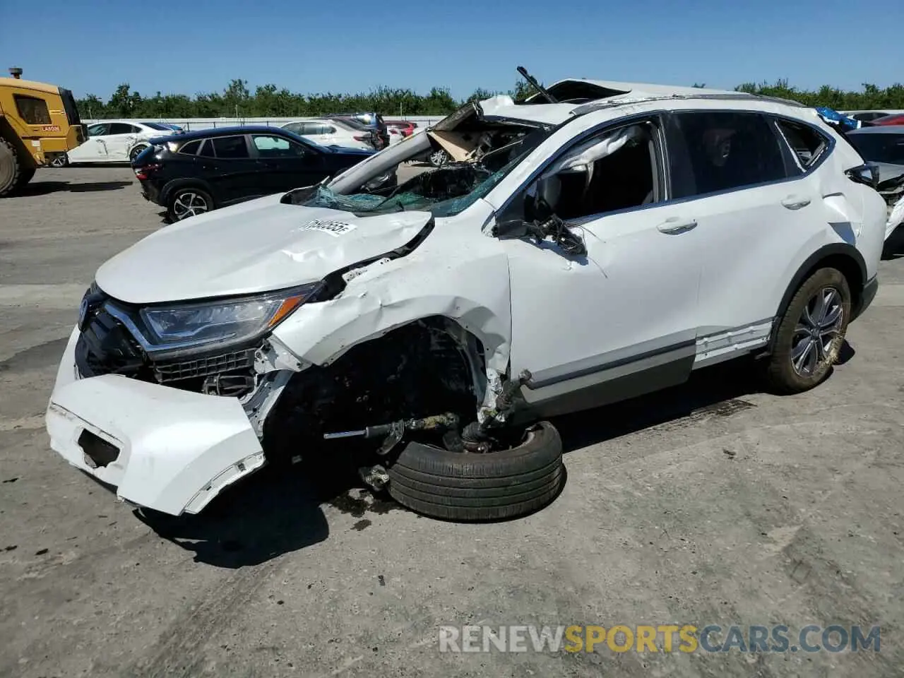 1 Photograph of a damaged car 7FARW2H97NE054364 HONDA CRV 2022
