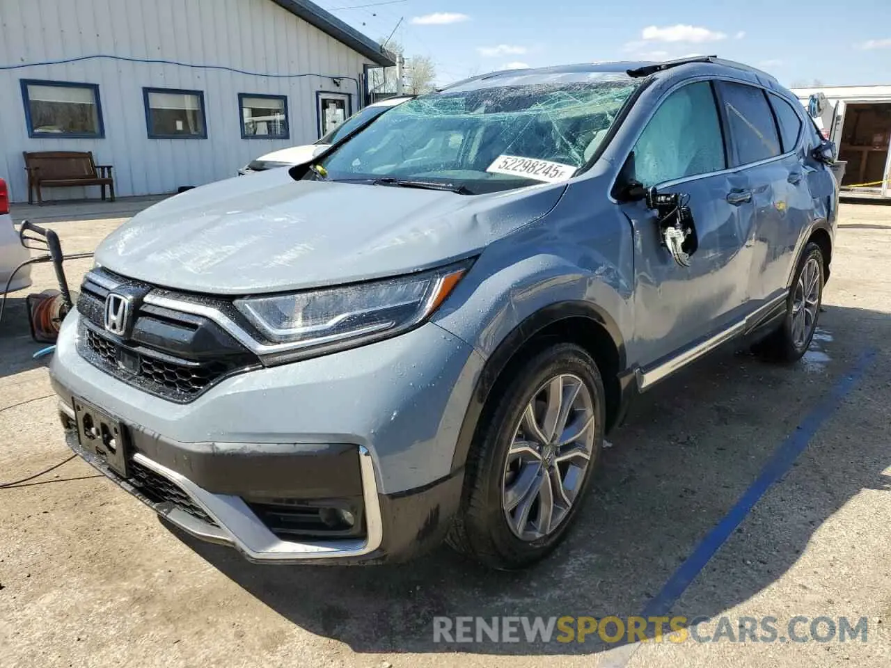 1 Photograph of a damaged car 7FARW2H9XNE050017 HONDA CRV 2022