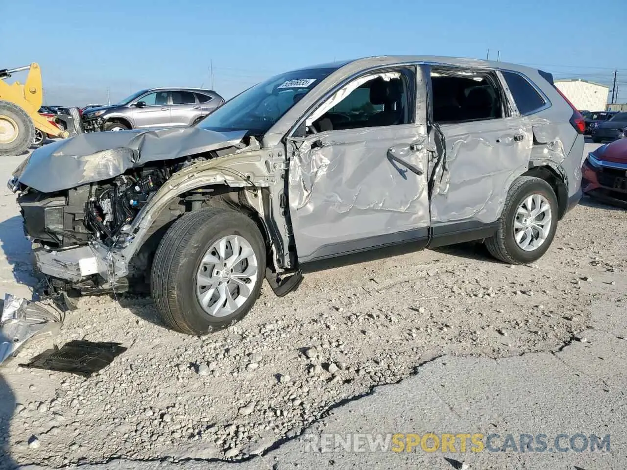 1 Photograph of a damaged car 2HKRS3H25PH304818 HONDA CRV 2023