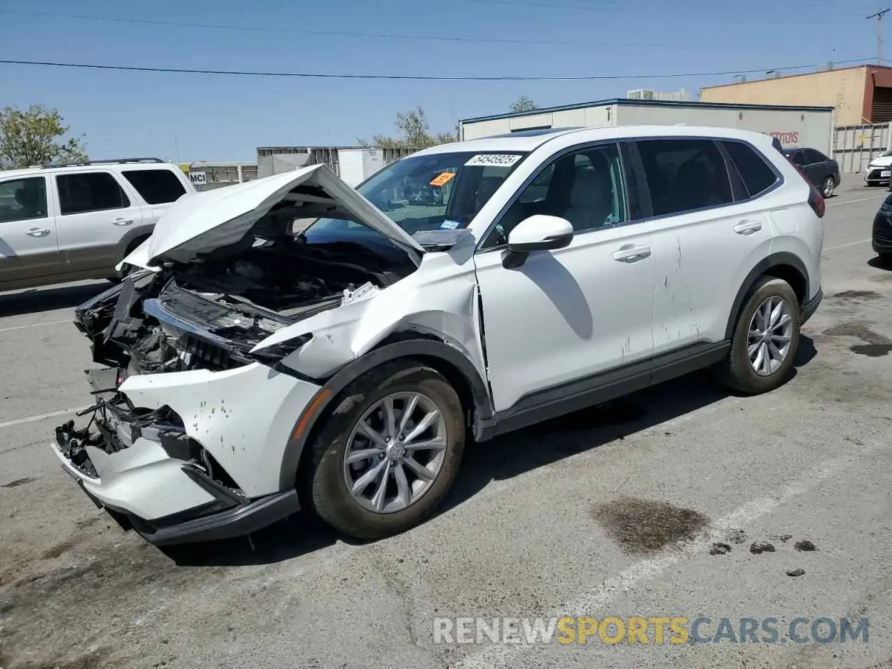 1 Photograph of a damaged car 2HKRS3H7XPH300839 HONDA CRV 2023