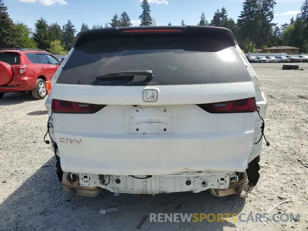 6 Photograph of a damaged car 2HKRS4H26PH422043 HONDA CRV 2023