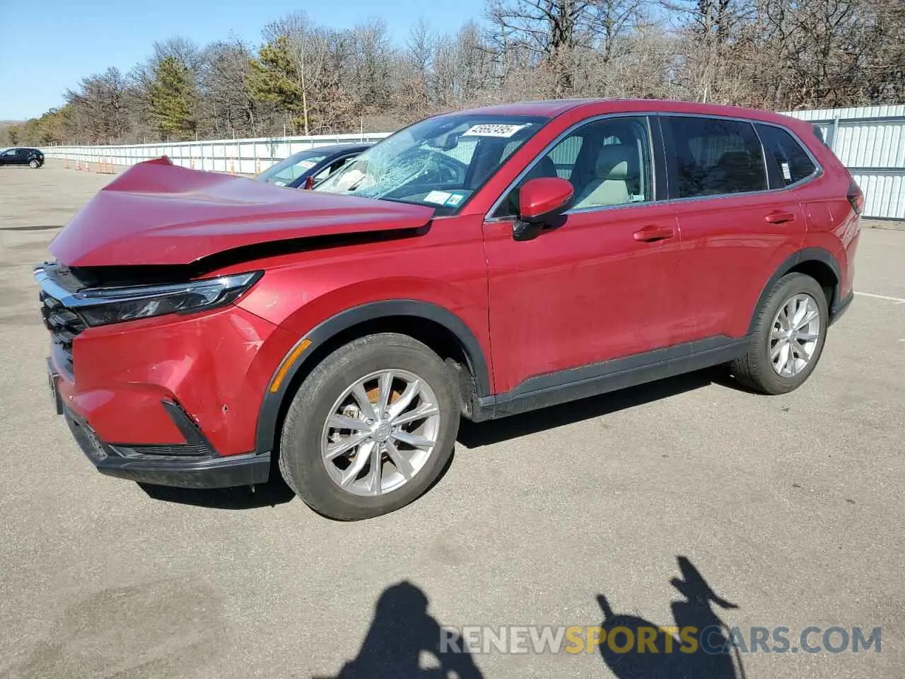1 Photograph of a damaged car 2HKRS4H48PH434602 HONDA CRV 2023