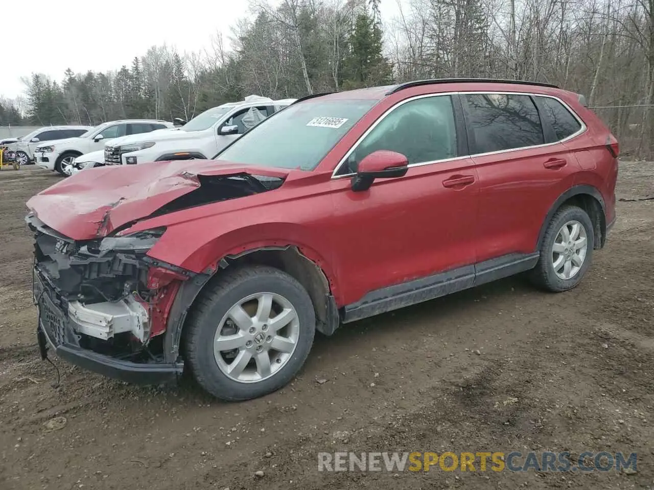 1 Photograph of a damaged car 2HKRS4H54PH120180 HONDA CRV 2023
