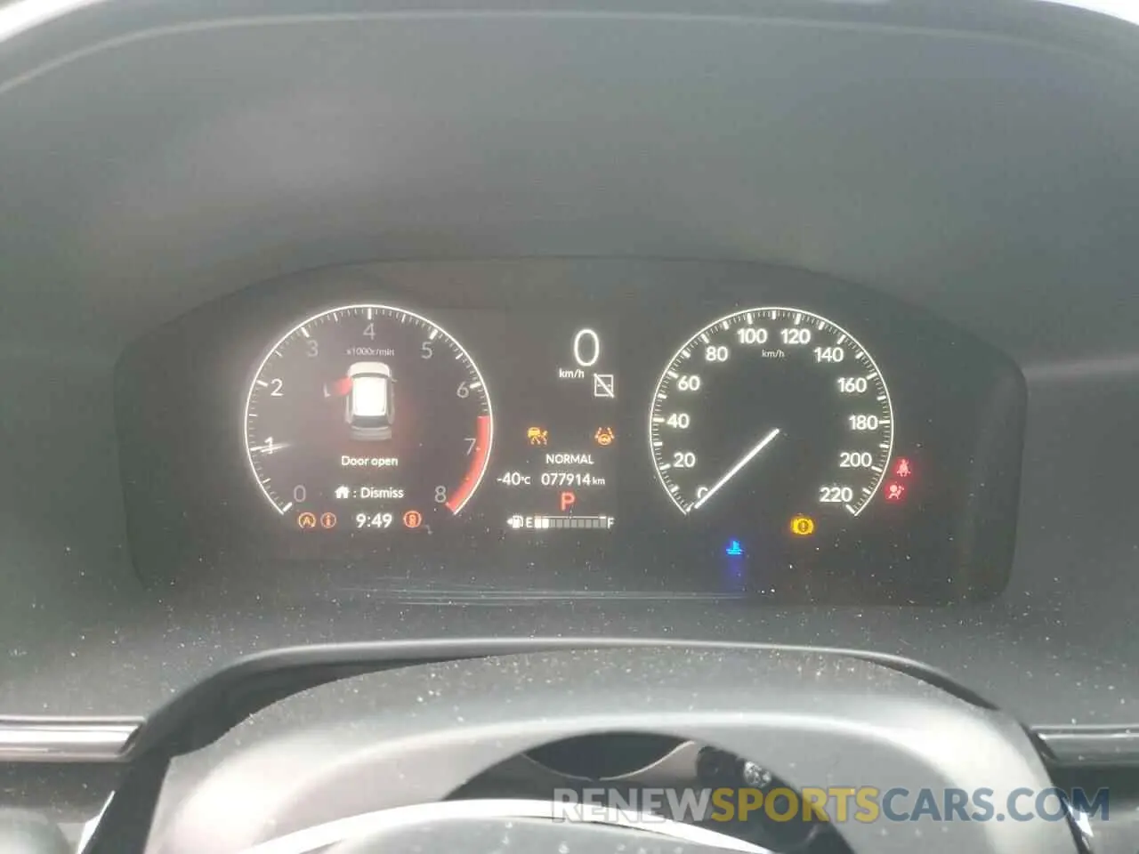 9 Photograph of a damaged car 2HKRS4H54PH120180 HONDA CRV 2023