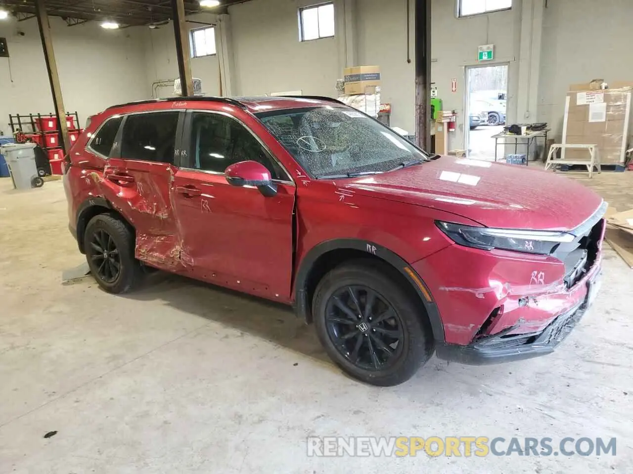 4 Photograph of a damaged car 2HKRS4H55PH123797 HONDA CRV 2023