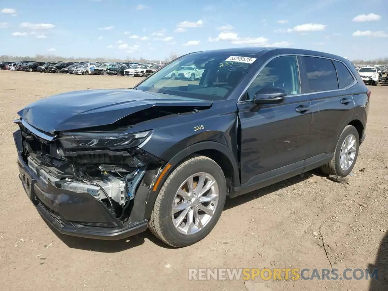 1 Photograph of a damaged car 2HKRS4H70PH432028 HONDA CRV 2023