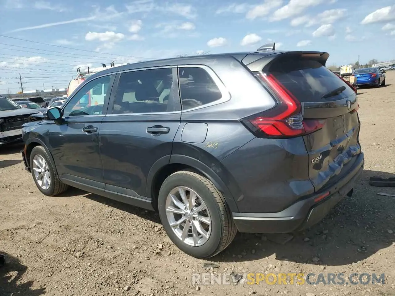 2 Photograph of a damaged car 2HKRS4H70PH432028 HONDA CRV 2023