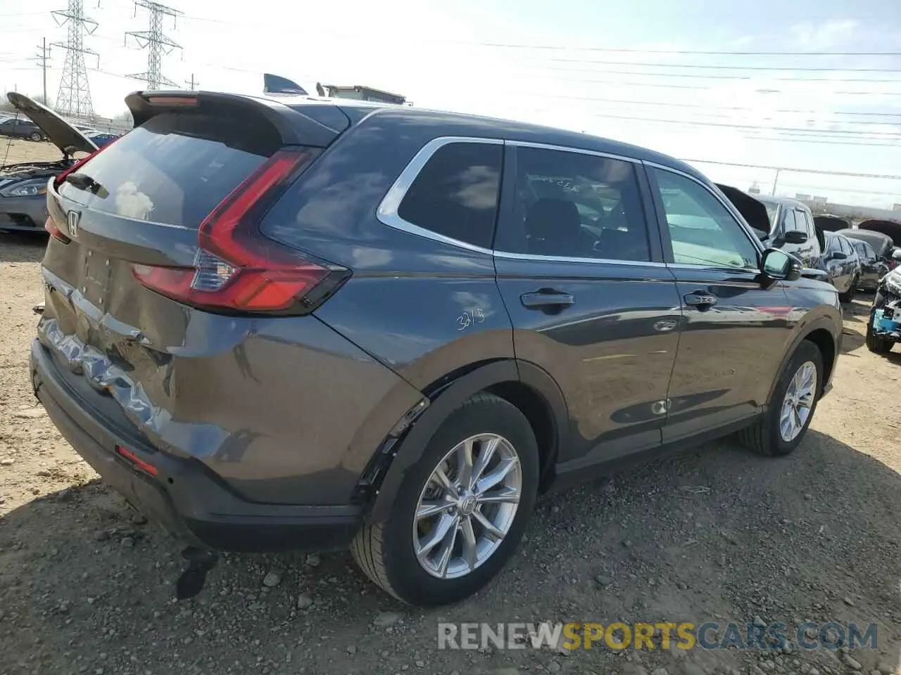 3 Photograph of a damaged car 2HKRS4H70PH432028 HONDA CRV 2023