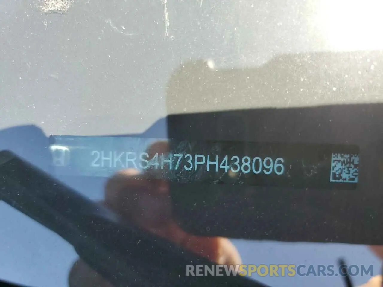 13 Photograph of a damaged car 2HKRS4H73PH438096 HONDA CRV 2023