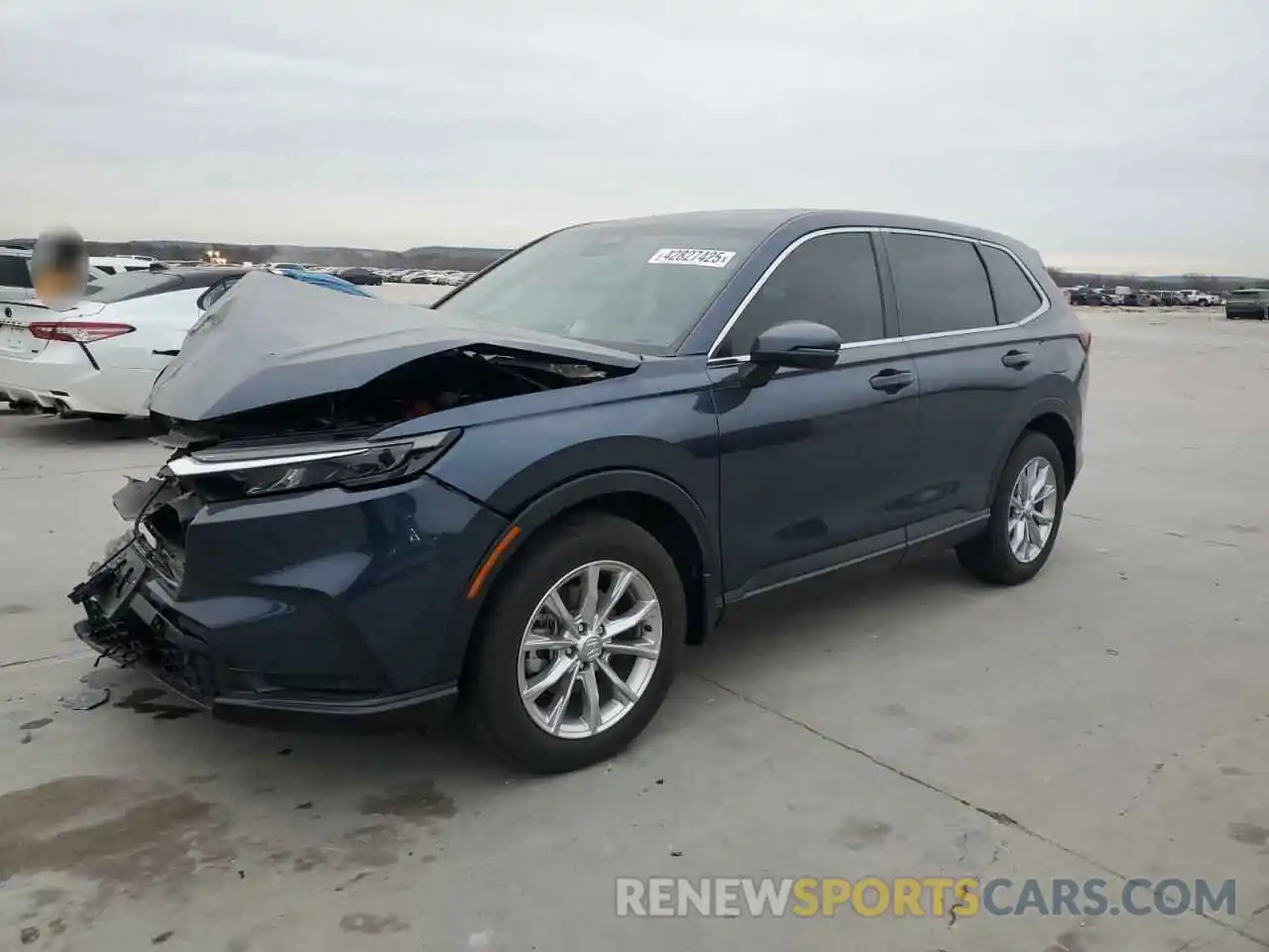 1 Photograph of a damaged car 2HKRS4H76PH422586 HONDA CRV 2023