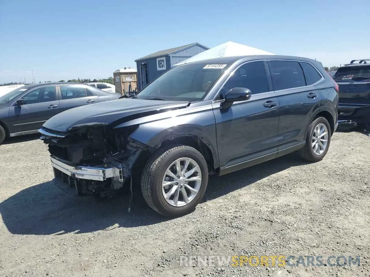 1 Photograph of a damaged car 2HKRS4H77PH434990 HONDA CRV 2023