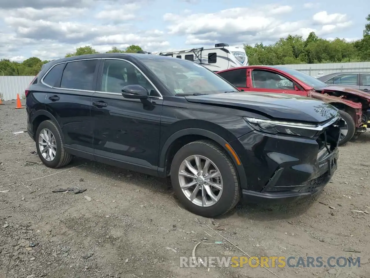 4 Photograph of a damaged car 2HKRS4H79PH433582 HONDA CRV 2023