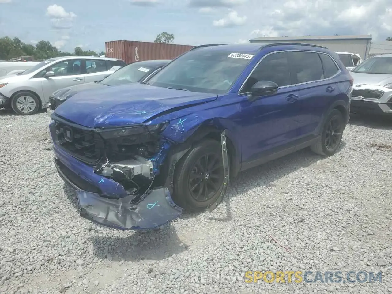 1 Photograph of a damaged car 2HKRS5H51PH709158 HONDA CRV 2023