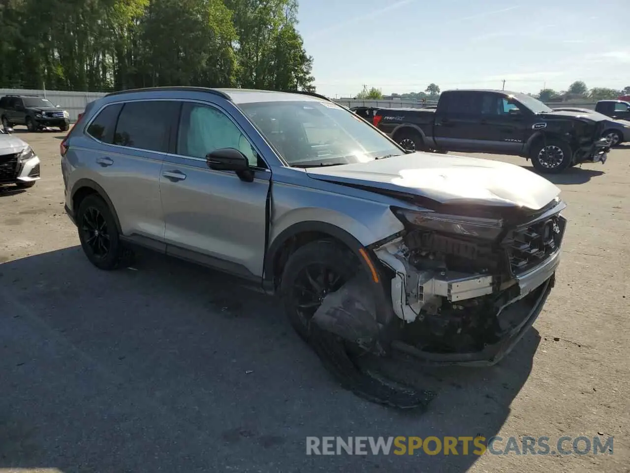 4 Photograph of a damaged car 2HKRS5H53PH707928 HONDA CRV 2023
