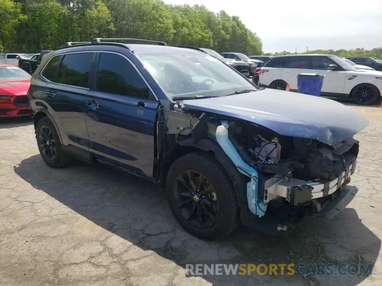 4 Photograph of a damaged car 2HKRS5H54PH711079 HONDA CRV 2023