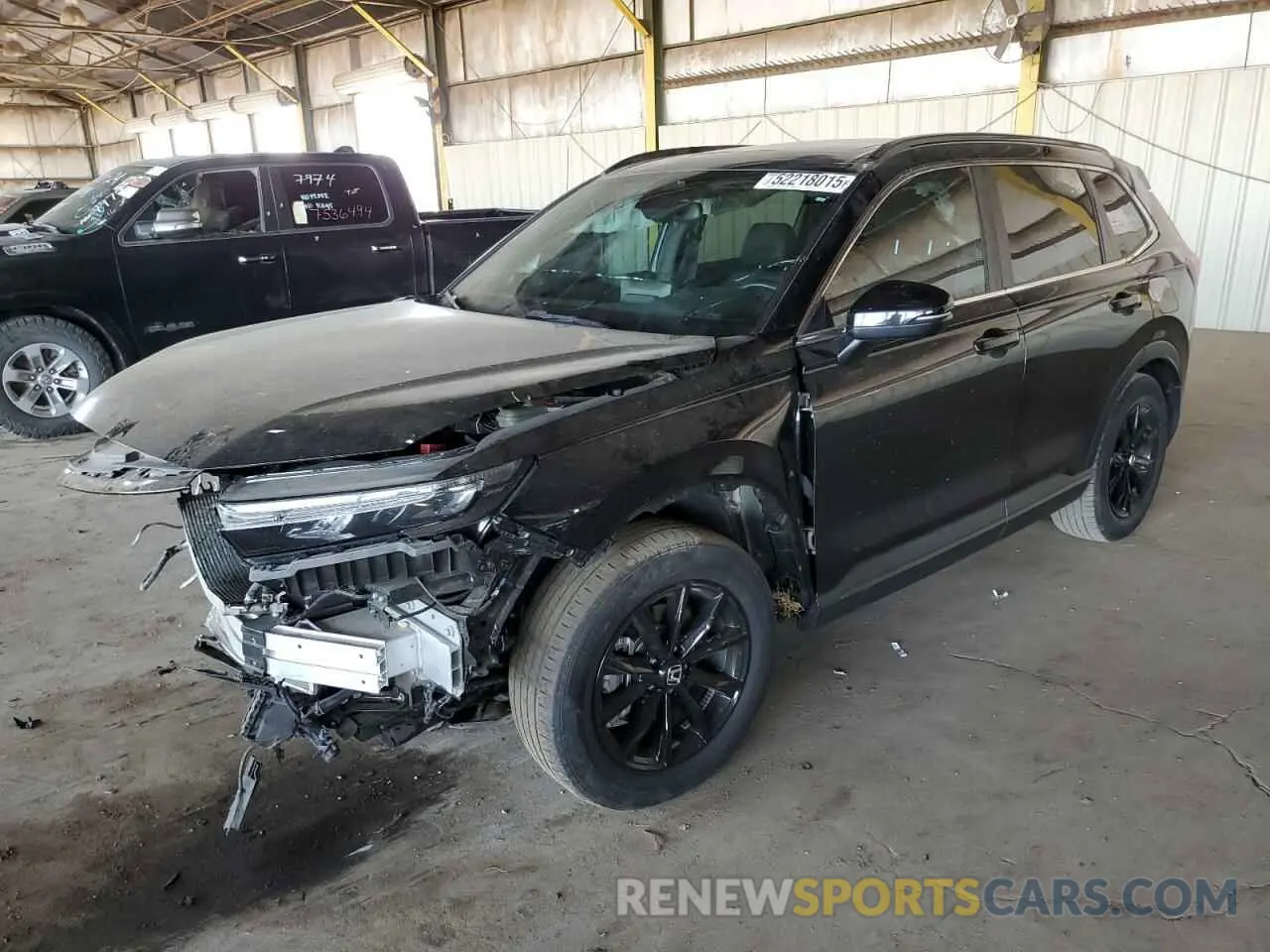 1 Photograph of a damaged car 2HKRS5H56PH711617 HONDA CRV 2023