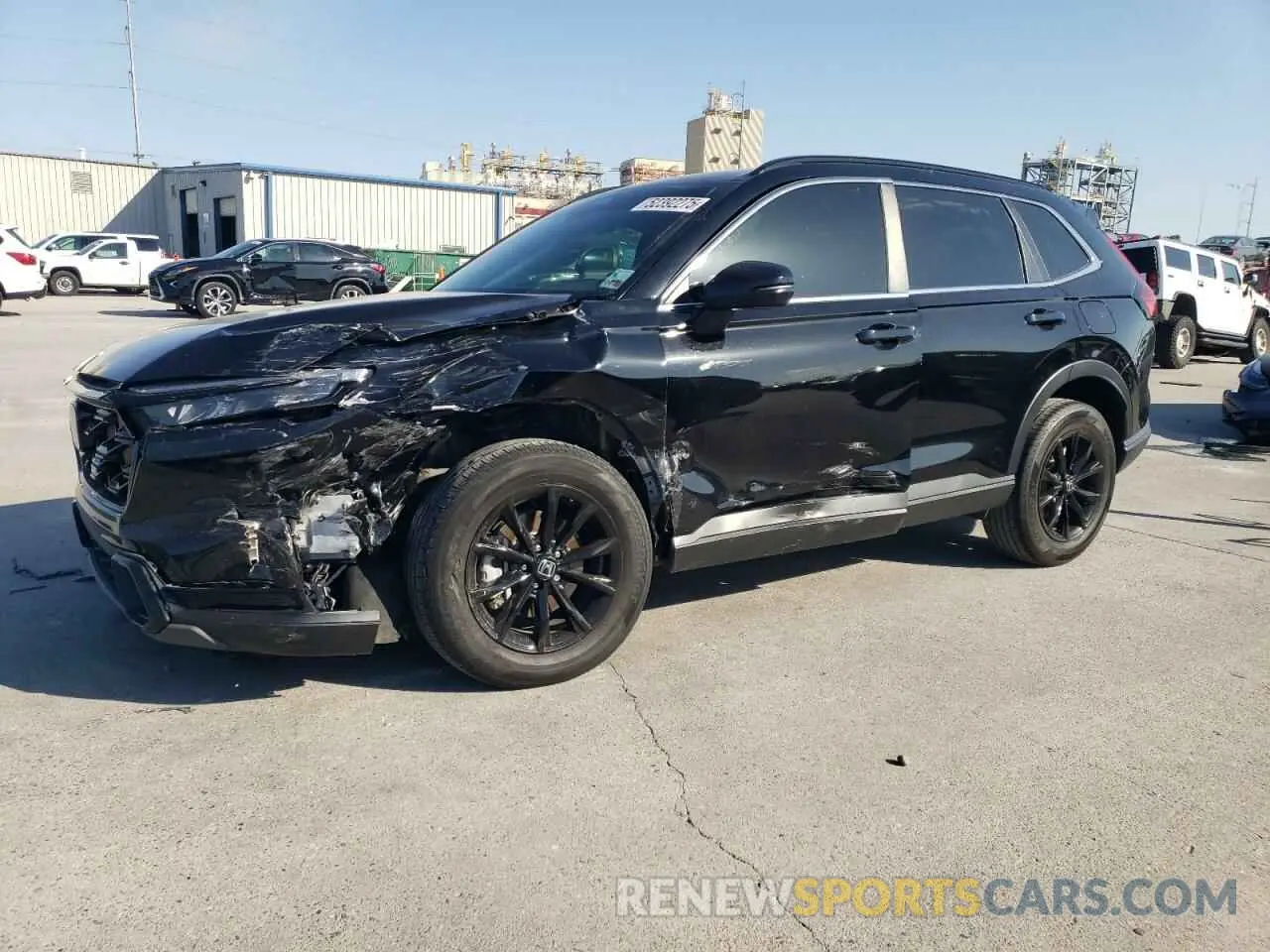 1 Photograph of a damaged car 2HKRS5H58PH708184 HONDA CRV 2023