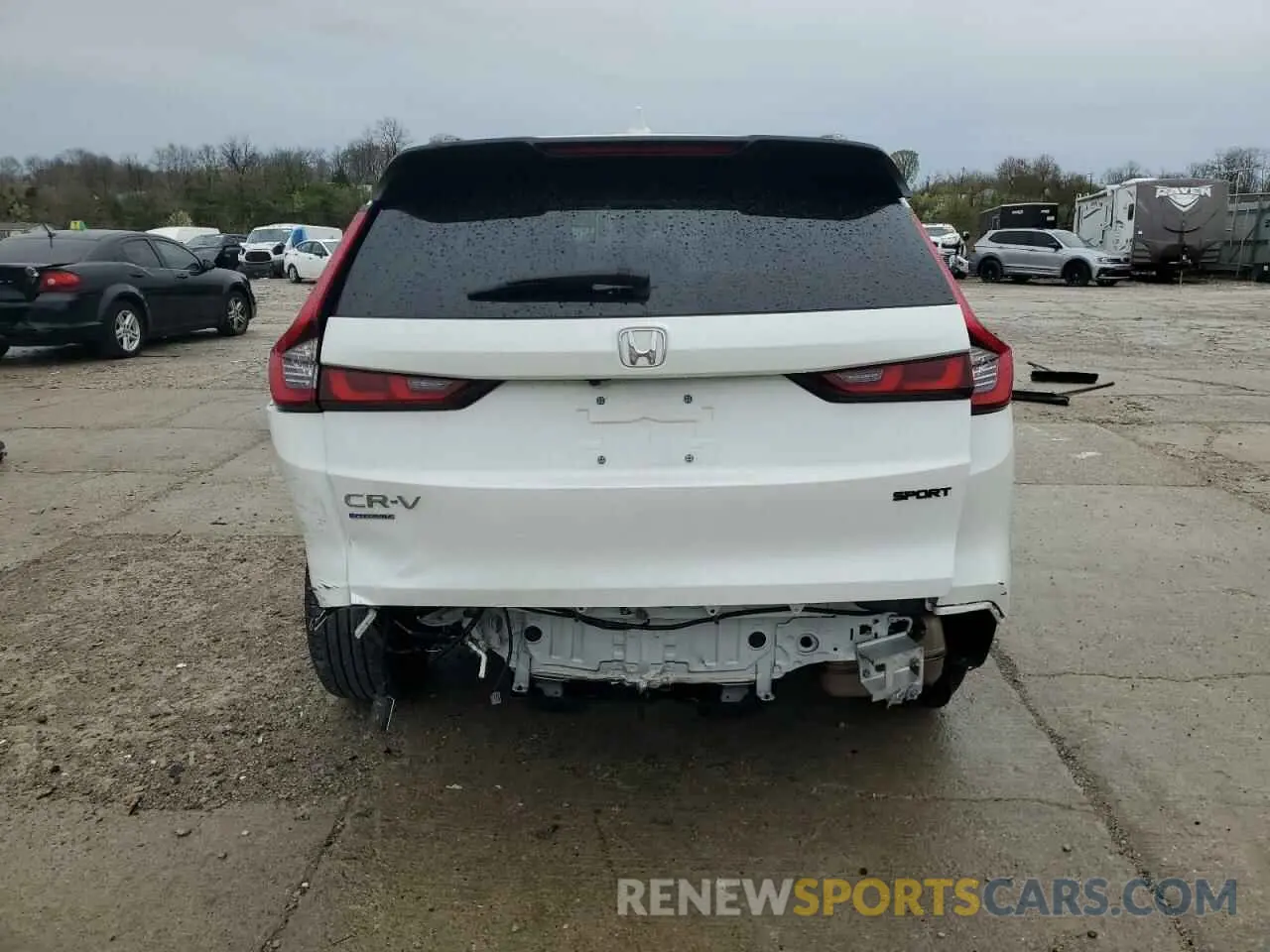 6 Photograph of a damaged car 2HKRS5H59PH701244 HONDA CRV 2023