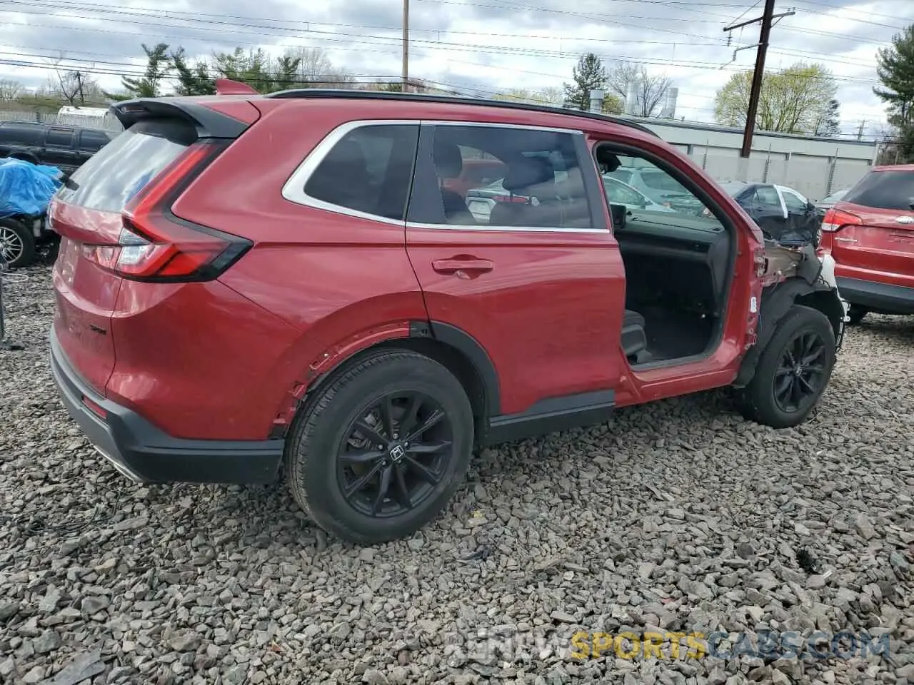 3 Photograph of a damaged car 2HKRS6H50PH818006 HONDA CRV 2023