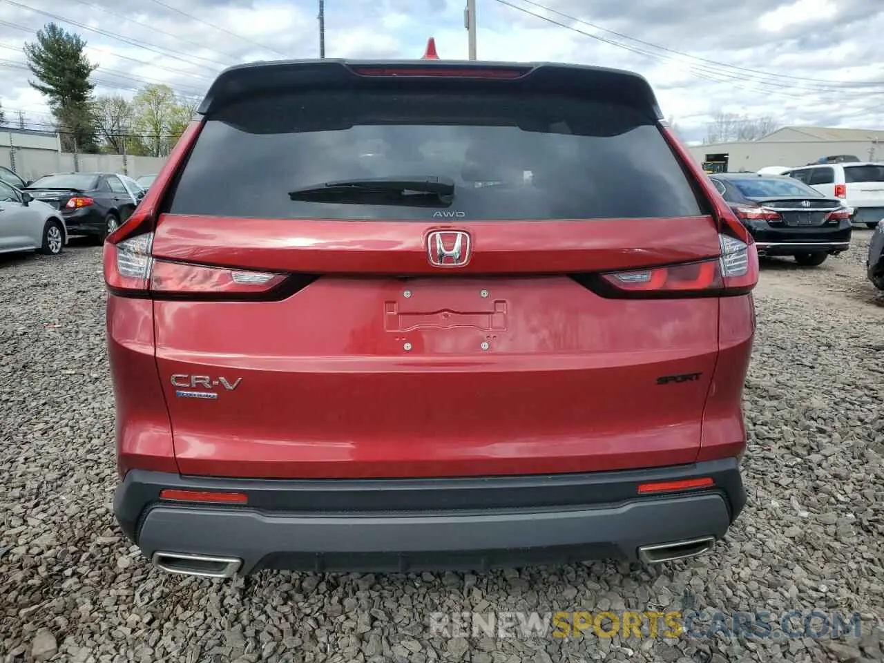6 Photograph of a damaged car 2HKRS6H50PH818006 HONDA CRV 2023