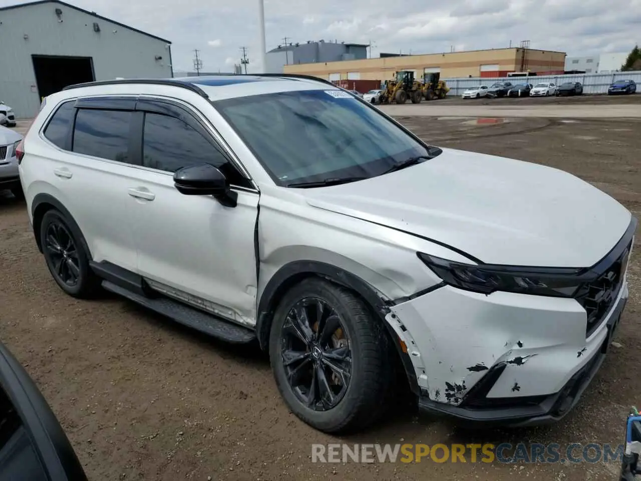 4 Photograph of a damaged car 2HKRS6H90PH200073 HONDA CRV 2023