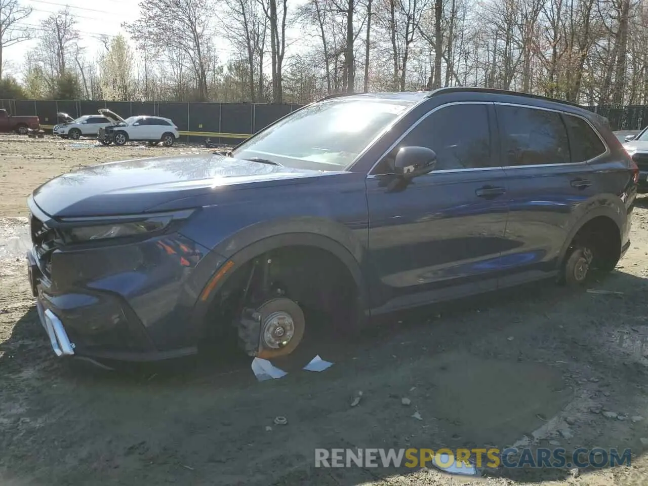 1 Photograph of a damaged car 2HKRS6H90PH804545 HONDA CRV 2023