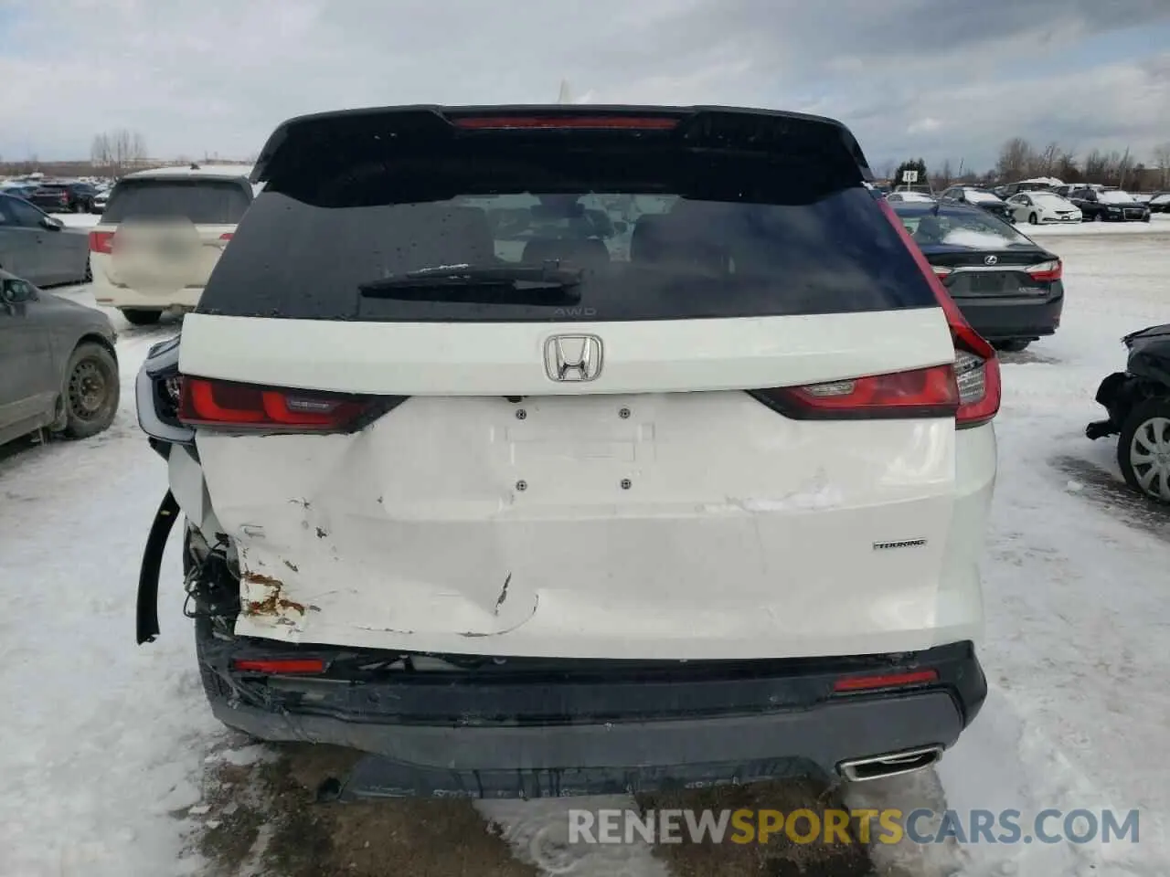 6 Photograph of a damaged car 2HKRS6H91PH203337 HONDA CRV 2023