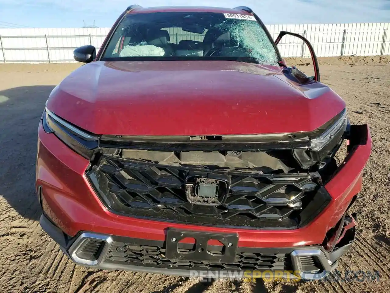 5 Photograph of a damaged car 2HKRS6H93PH804913 HONDA CRV 2023