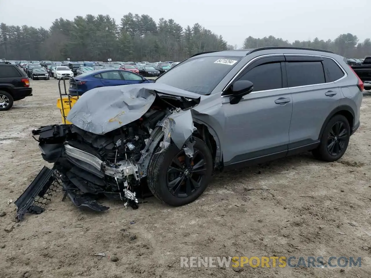 1 Photograph of a damaged car 2HKRS6H93PH816303 HONDA CRV 2023