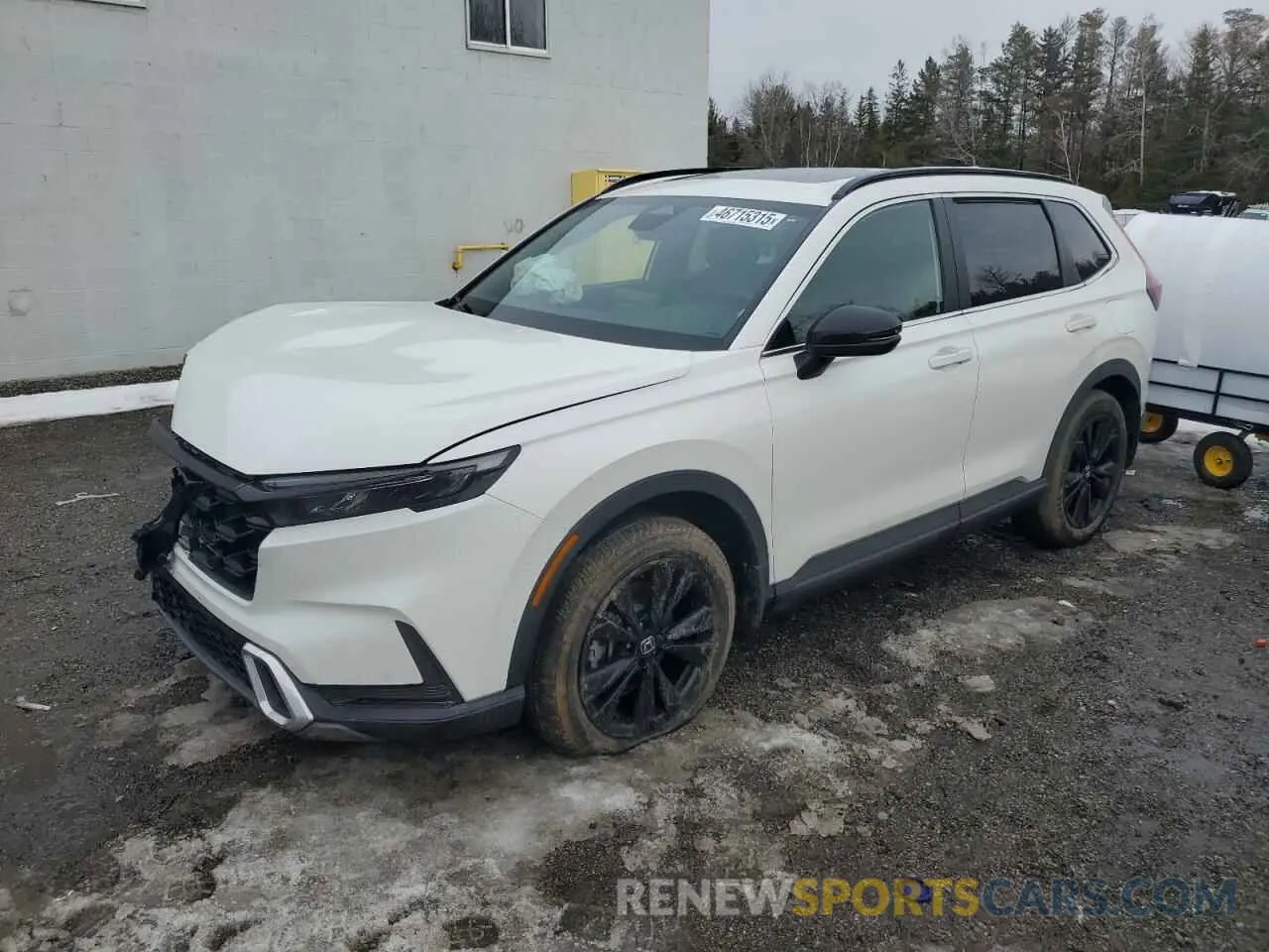 1 Photograph of a damaged car 2HKRS6H99PH206129 HONDA CRV 2023