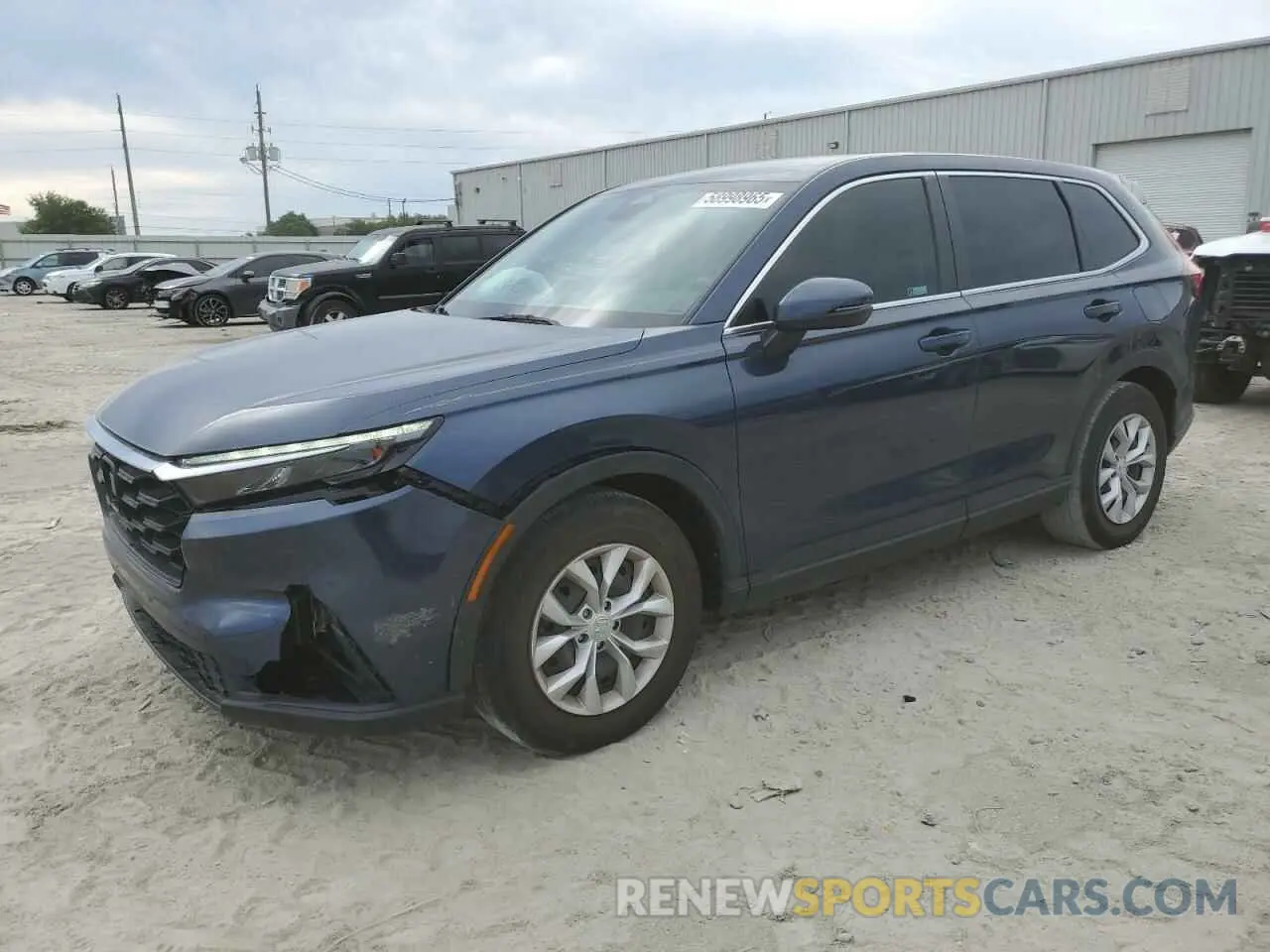 1 Photograph of a damaged car 5J6RS3H24PL002653 HONDA CRV 2023