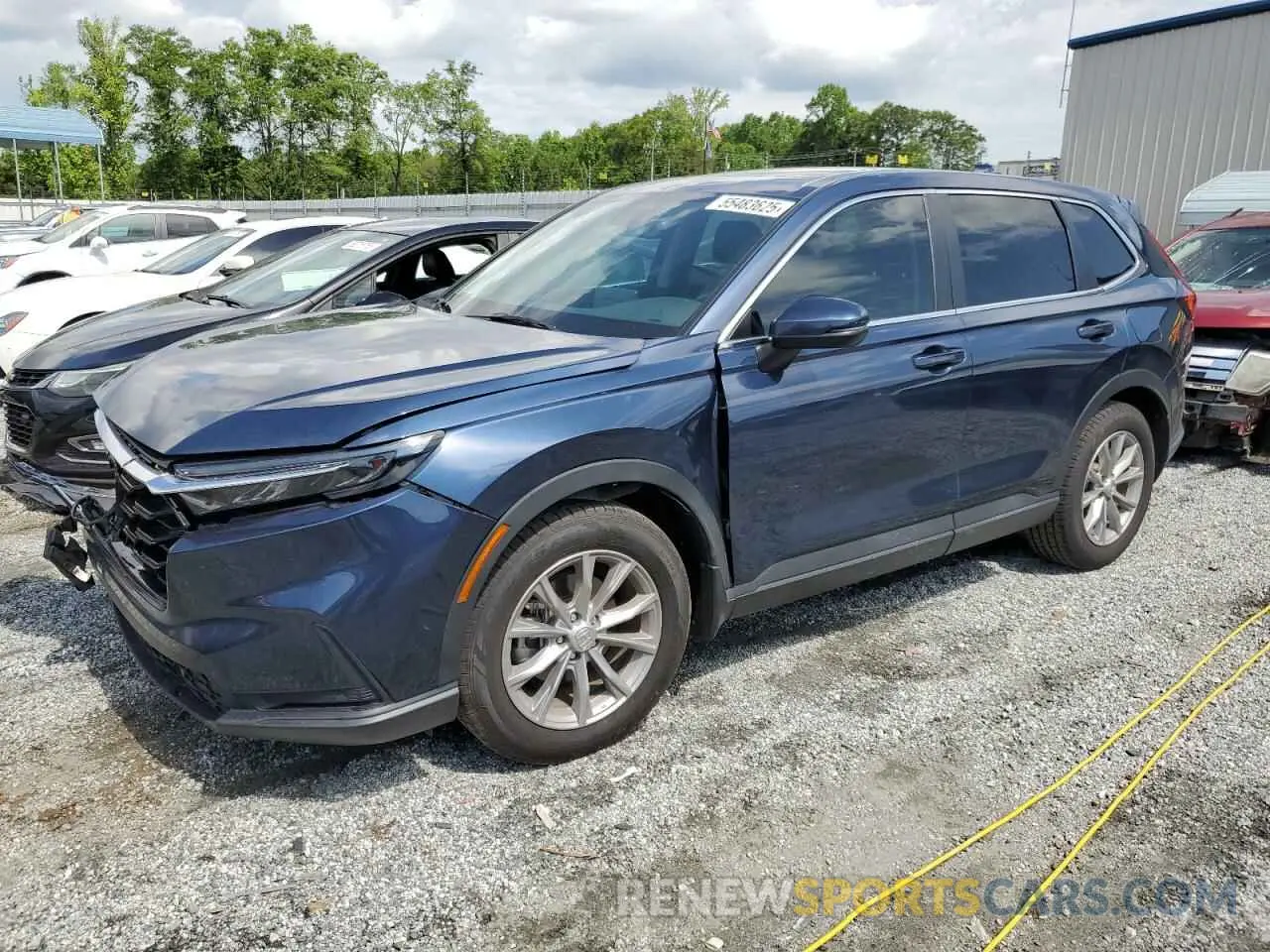 1 Photograph of a damaged car 5J6RS3H75PL008019 HONDA CRV 2023