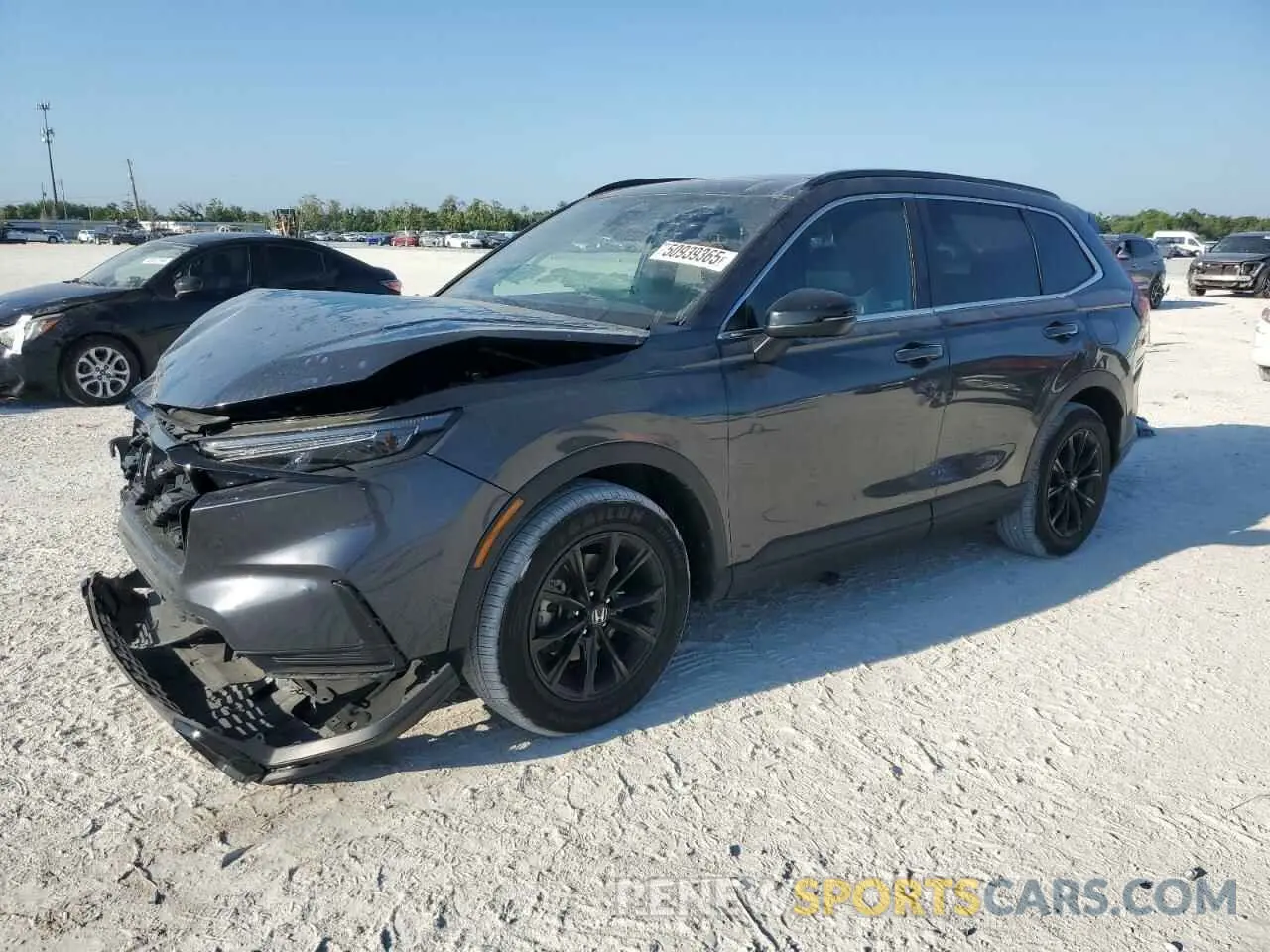 1 Photograph of a damaged car 5J6RS6H5XPL001101 HONDA CRV 2023