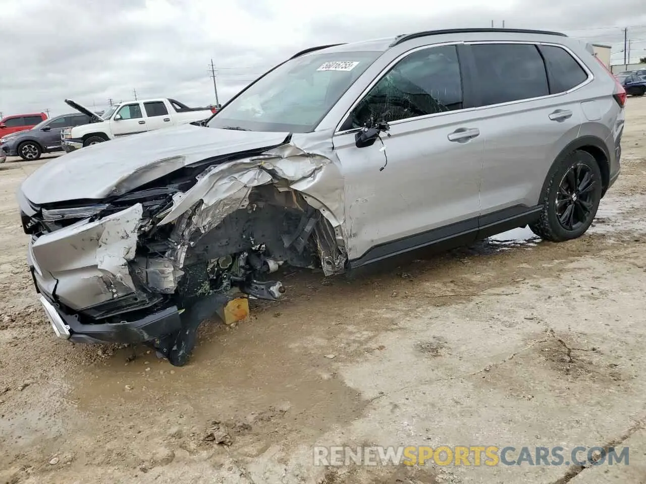 1 Photograph of a damaged car 5J6RS6H95PL008203 HONDA CRV 2023
