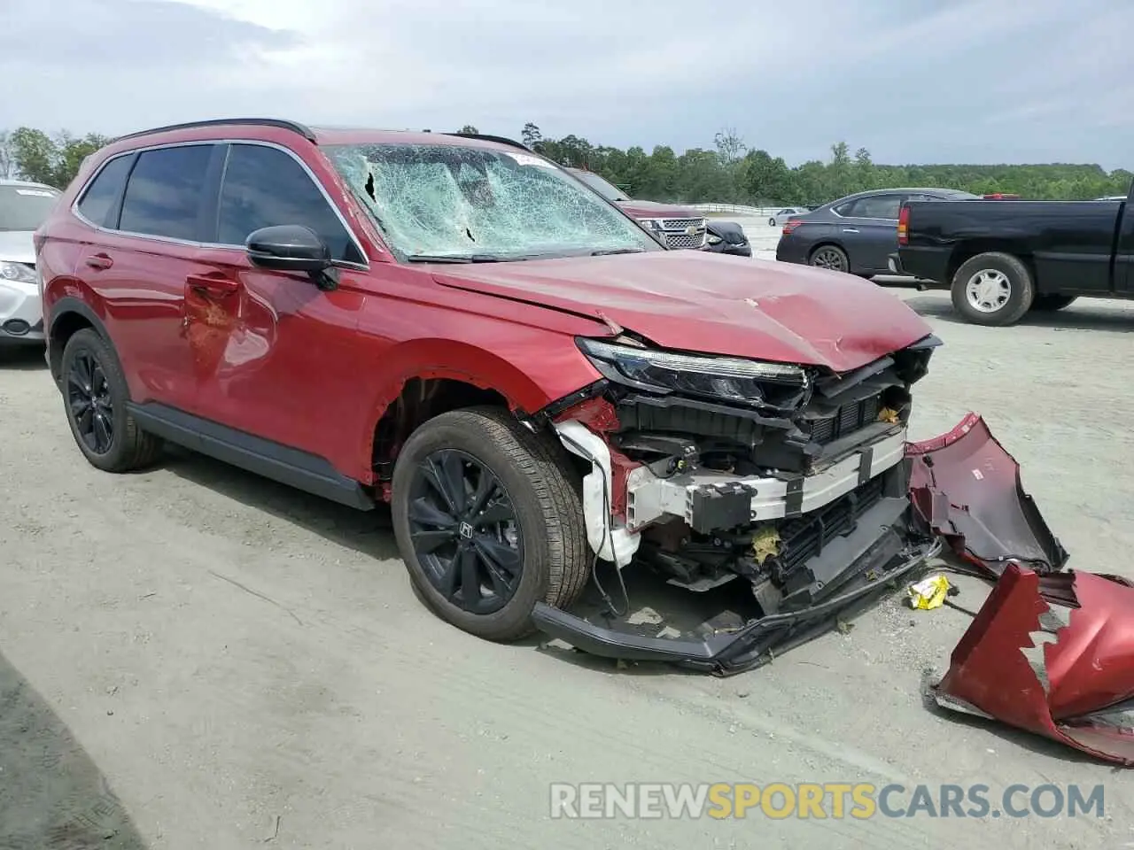 4 Photograph of a damaged car 5J6RS6H97PL005934 HONDA CRV 2023