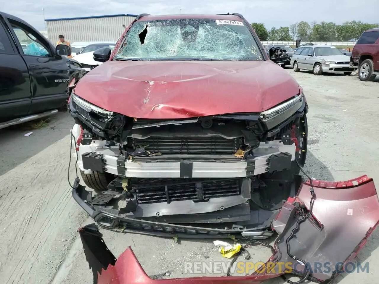 5 Photograph of a damaged car 5J6RS6H97PL005934 HONDA CRV 2023